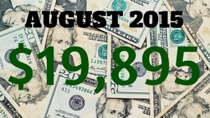 August 2015 Income Report